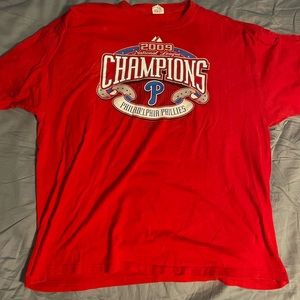 Men's Philadelphia Phillies 2009 NL Champions Shirt